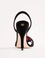 Valentino Fetishique Velvet Sandal 105Mm - Image 2